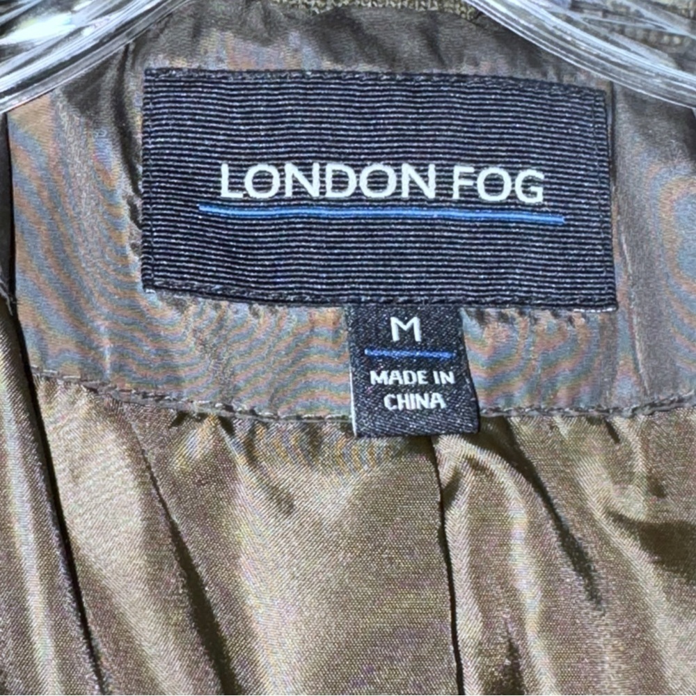 London Fog Women’s Green Down Puffer Jacket Olive Green Sz Medium Gorpcore Warm - Picture 5 of 12